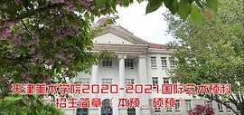 天津美术学院2020-2021国际艺术预科招生简章 （本预、硕预）
