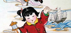 天津杨柳青画社年画作品《春之梦》被世界技能博物馆永久收藏