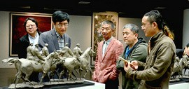 全国艺术硕士美术指导教师优秀作品巡展在天津美术学院举行