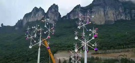 景育民将携作品《树影》亮相首届武隆·懒坝国际大地艺术季