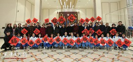 我们的中国梦——红桥区书画家送文化和温暖进学校、社区活动在天津五中举行