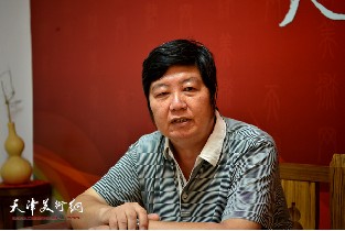 著名画家王惠民做客天津美术网访谈实录