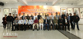 “妙笔颂中华”红桥区美术家协会庆祝中华人民共和国成立71周年国画作品展开幕