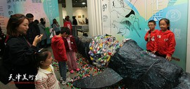 “消失的动物”大型环保主题艺术创作展在6号院艺术馆举行
