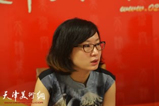 当代实力派画家马兆琳做客天津美术网访谈