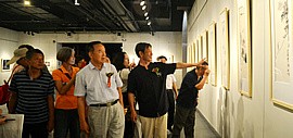 黑宣金彩 盛世丹青—李尔山家庭艺术特展在大同市和阳美术馆开幕