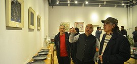 开天地色 蕴乾坤釉-周晓冰、林德谦意象陶艺展在风泉清听开幕