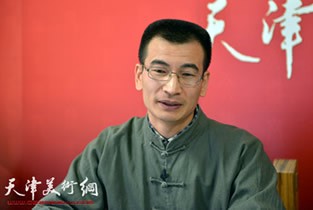 著名画家姜金军做客天津美术网访谈实录 