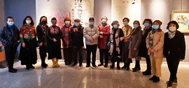 风神永驻 | 天津美术学院女同学会成立15周年作品展举行