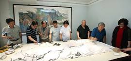 视频：“古瓷片贴画展暨九文轩书画院筹备会”在西青区瓷艺园博物馆举行