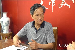 视频：著名画家李存伟做客天津美术网 