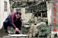 闽西行——王卫平武夷山、泰宁山水画写生作品