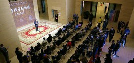 “一杆铁笔刻诗魂——王麦杆艺术展”在中国美术馆开幕
