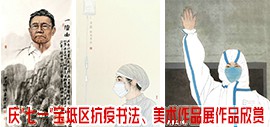 庆“七一”宝坻区抗疫书法、美术作品展作品欣赏