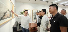 怀真抱素——第三届当代中国画名家邀请展在荣宝斋天津开展