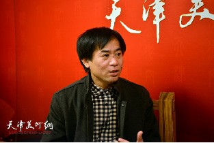 著名画家肖培金做客天津美术网访谈实录