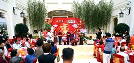 “艺术人生 八十华诞”曲学真、刘乃驹寿庆文化活动在天津利顺德举行