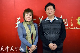 视频：津门画马名家李澜、程希斌做客天津美术网