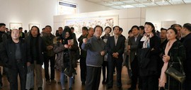 高清图：“笔墨尘缘—冯远中国画作品展”在天津美术馆开展