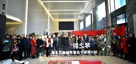 “琴之韵—2020贺新年高建章油画艺术展”在中国人寿金融中心大厦展出