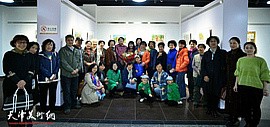 “茉莉芬芳——北艺油画沙龙刘莉莉绘画作品展”在河北区文化馆开幕