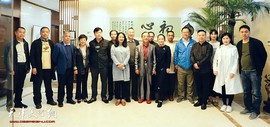 2020与君同行——王爱君&商毅水墨作品展在北京华亚艺术基金会开展