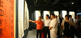 民盟天津市委举办喜迎十九大美术作品展 民盟中央美术院天津分院成立