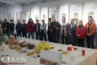 视频：王深、韦韬全国巡回展北京宋庄站开展