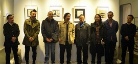 墨迹刀痕-卢龙黑白木刻作品展在瀚琮艺术空间开展