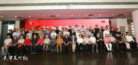 “百年华章”——天津美术学院庆祝中国共产党成立100周年主题作品展开幕
