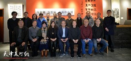 “马俊卿、马雪松书画作品展”在十方雅集开展