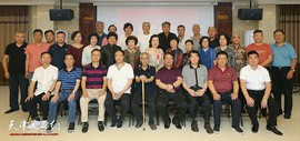 宏达热力组织天津书画、梨园名家雅集一堂“迎金秋，祈昌宁”