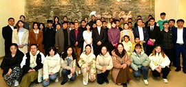 青年艺术家李欣个人艺术展暨南开大学文创艺术师生展启幕