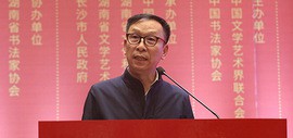 中国书协副主席张建会从十二届国展谈当代隶书现状与发展