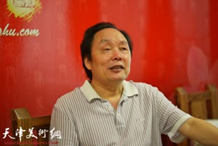 著名画家向中林做客天津美术网访谈实录