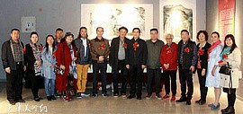 “庆祝新中国70华诞优秀书画作品汇展”在和平文化宫举行