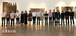 第三届“艺术天津”展览在北宁文化创意中心开幕 12国逾300艺术家奉上千件作品