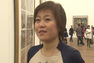 李澜谈第十二届美展中国画：画面的现代感很震撼