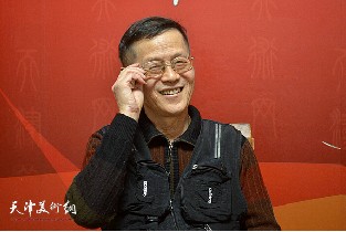 著名书画家尚金声做客天津美术网访谈实录