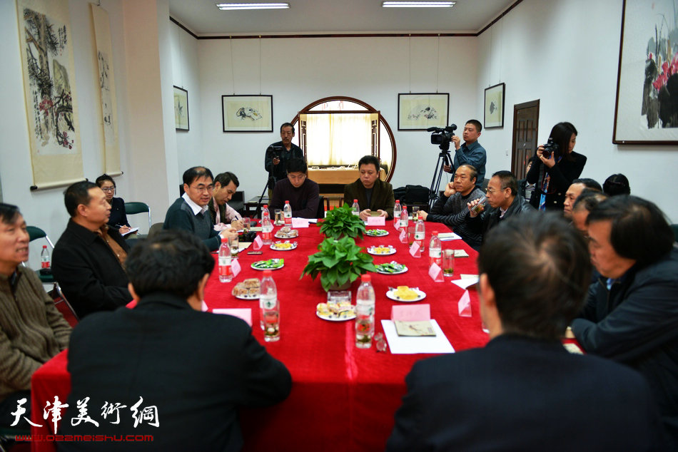 “孙伯翔先生书画艺术研讨会”在荣宝斋（天津）举行