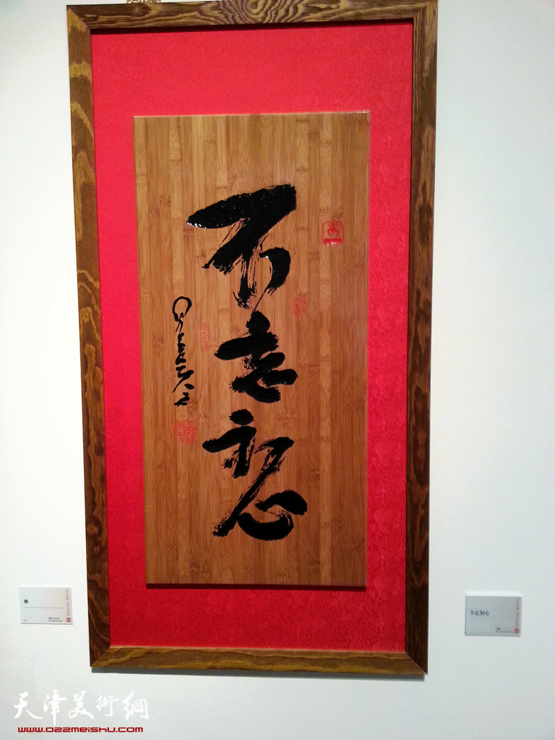 台湾高僧星云大师“星云大师一笔字书法展—2013中国大陆巡回”天津展4月18日在天津美术馆开展。
