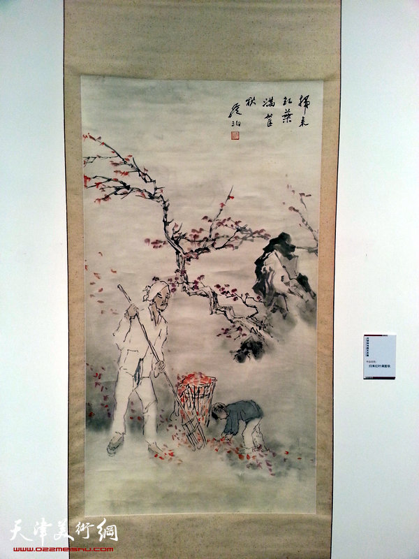 王学仲艺术展5月25日开幕，毕生精品佳作集中展示。图为展出的王学仲作品。