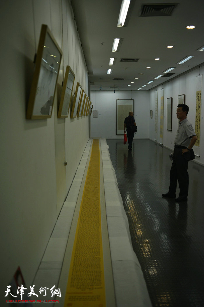 天津美术学院中国画系2013届本科毕业生作品展。