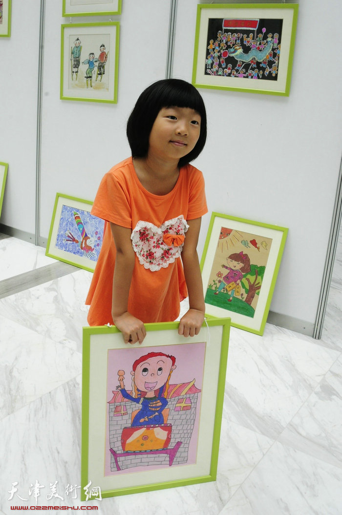 滨海新区第二届少儿书画大赛颁奖仪式举行