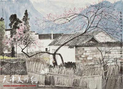 参展作品:徐华翔《春色满园关不住》