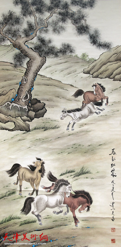 陈久昌作品:山高水长