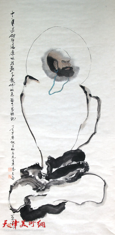 陈久昌作品:十年面壁