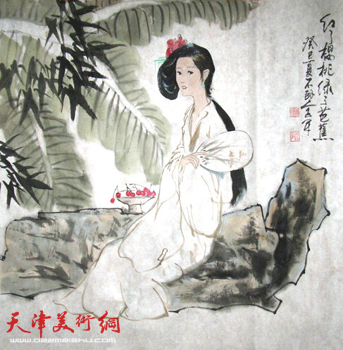 司军作品:红绿