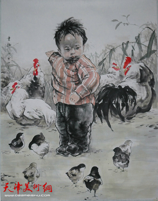 王印强作品:《童趣》