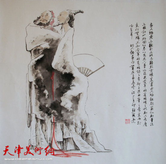 王印强作品:《风骨》